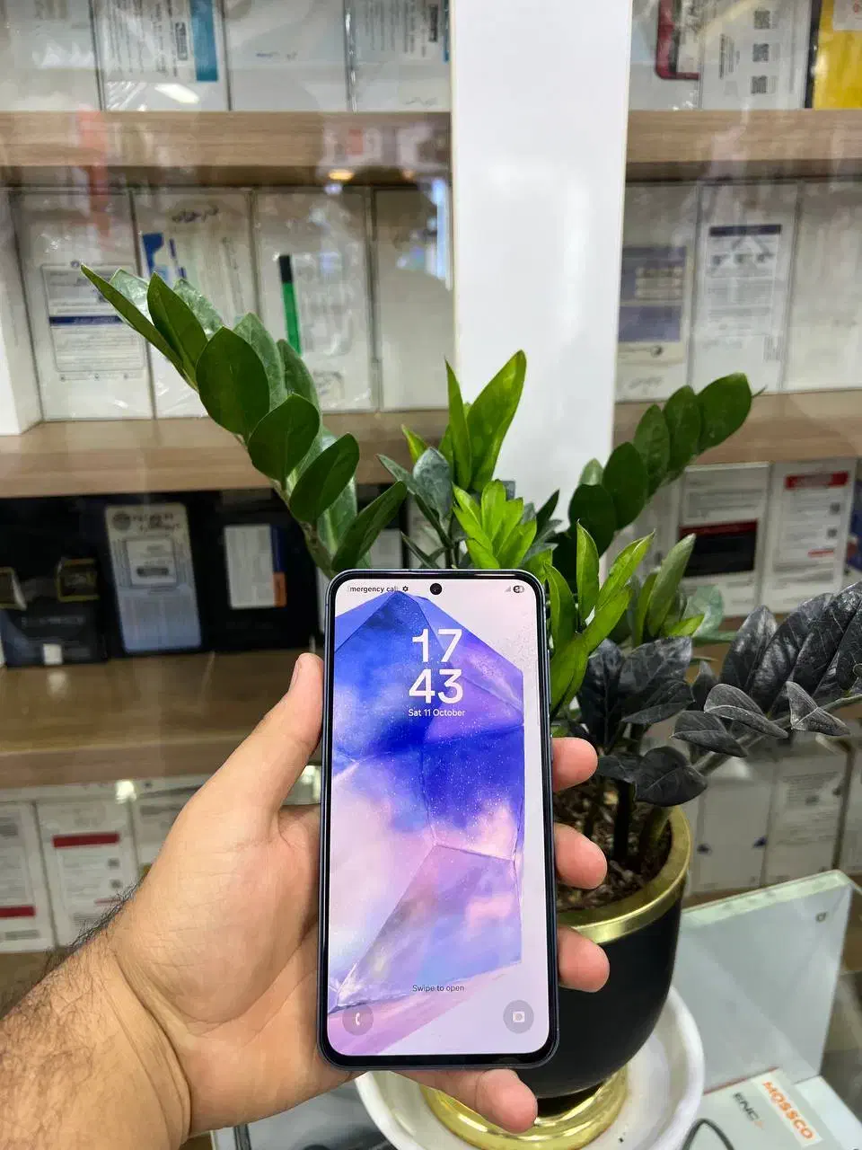 گوشی سامسونگ Galaxy A55 256/8G در حدآک|موبایل|قم, هفت تیر|دیوار