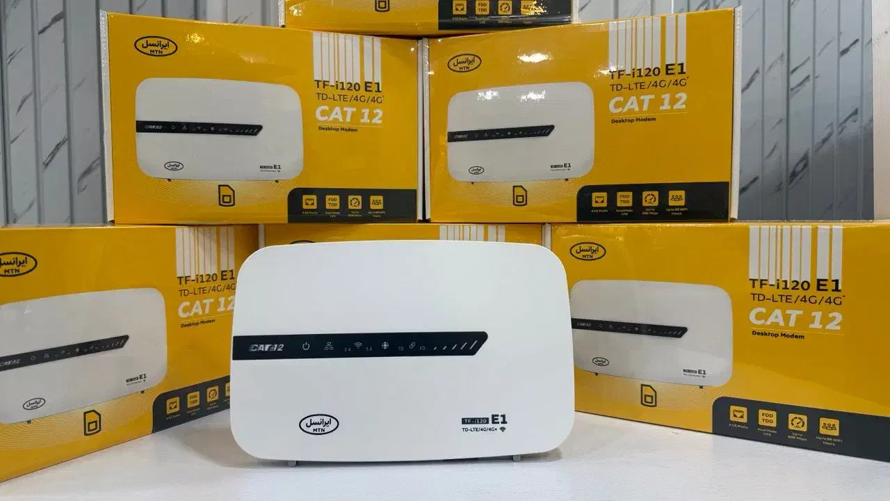 مودم ایرانسل 4G/TD-LTE      TF-i120 E1|مودم و تجهیزات شبکه|تهران, فلسطین (میدان انقلاب)|دیوار