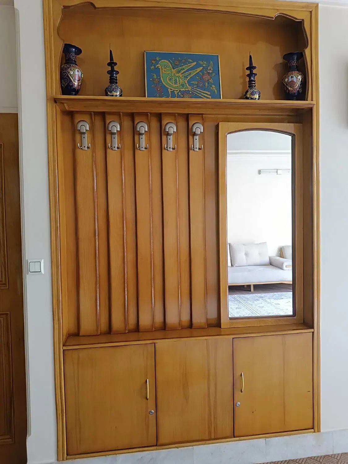 کمد دیواری|جاکفشی، کمد، دراور|اصفهان, صدف|دیوار