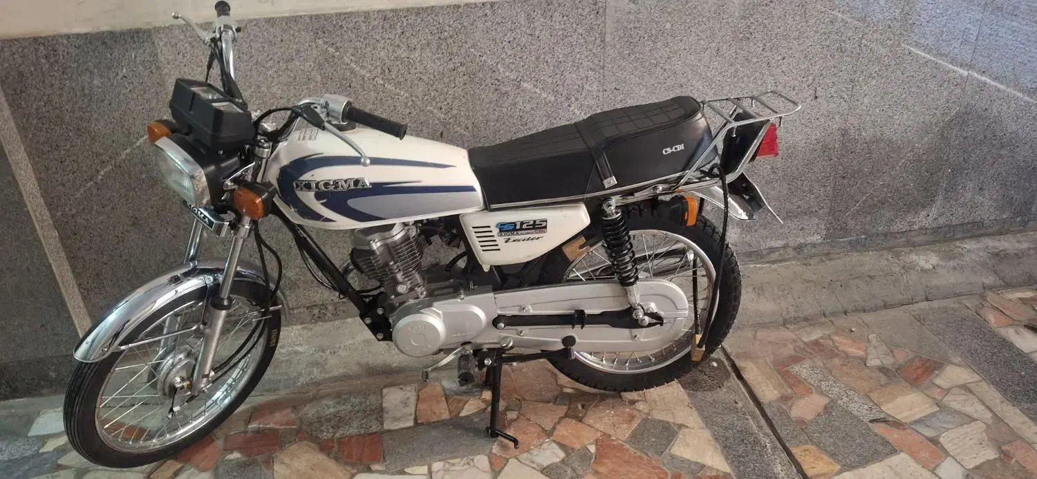 هندا ۱۲۵ زیگما (فابریک )مدل ۹۸|موتورسیکلت|مشهد, فاطمیه|دیوار