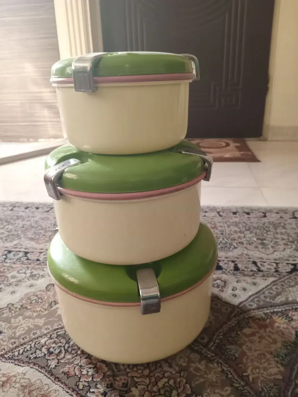 سبد پیک نیک بزرگ ظرف غذا مسافرتی ناسیونال اصل ژاپن|ظروف نگهدارنده، پلاستیکی، یکبارمصرف|تهران, هفت حوض|دیوار