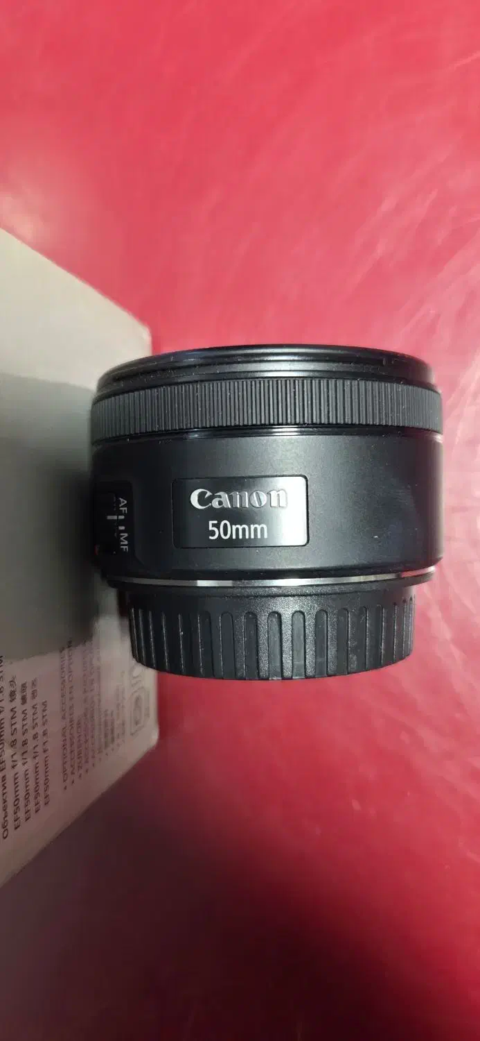 لنز فیکس ۵۰ کانون با F 1.8|دوربین عکاسی و فیلمبرداری|کرمانشاه, |دیوار