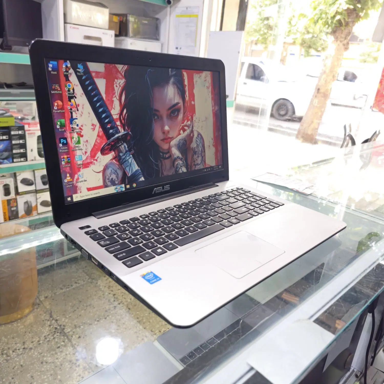 لپتاپ گرافیکدار ASUS نسل ۵ گرافیک ۲ رم ۱۲ هارد SSD|رایانه همراه|یاسوج, |دیوار