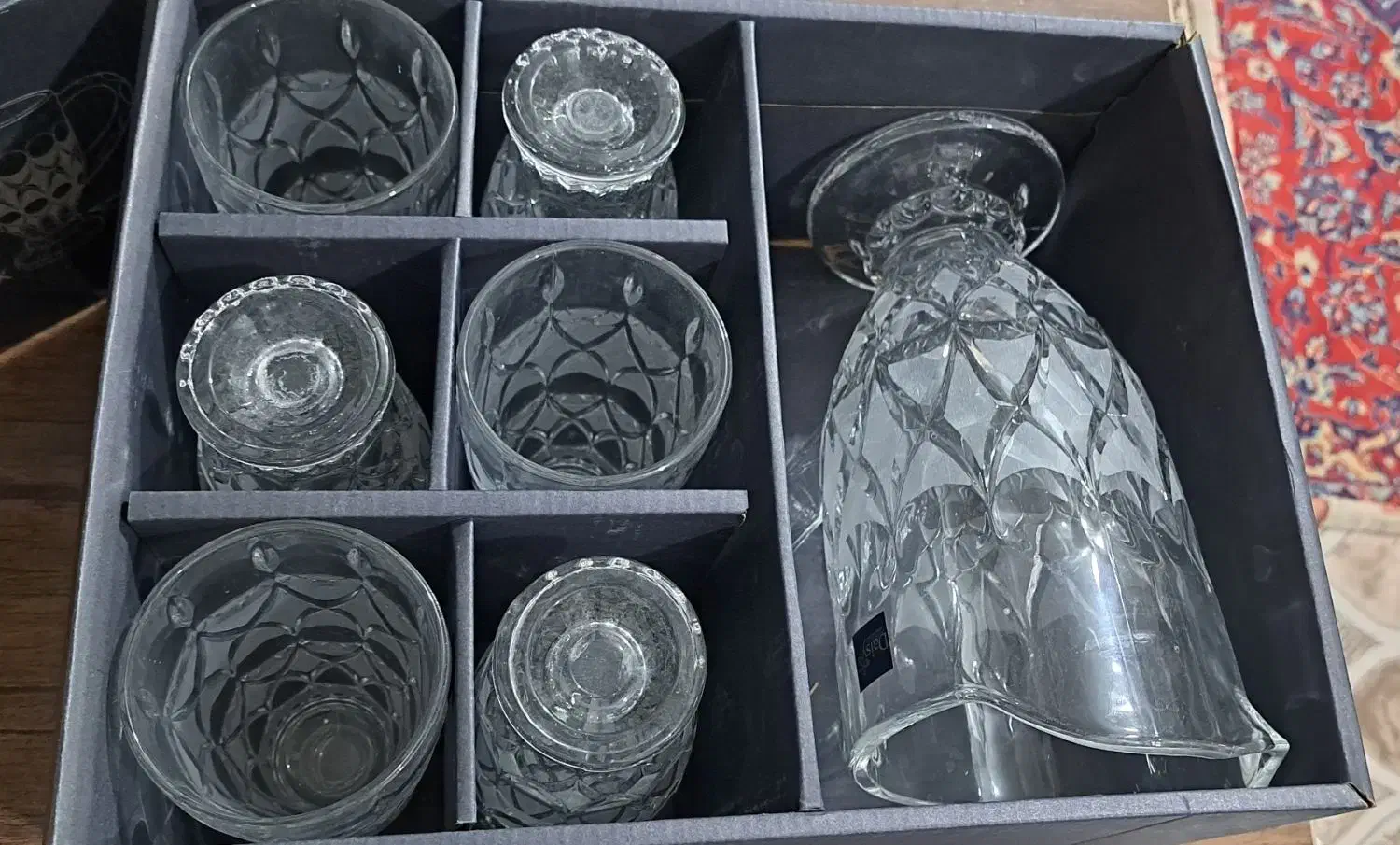 دو دست پارچ ولیوان مجلسی آنجلیکا|ظروف سرو و پذیرایی|تبریز, |دیوار