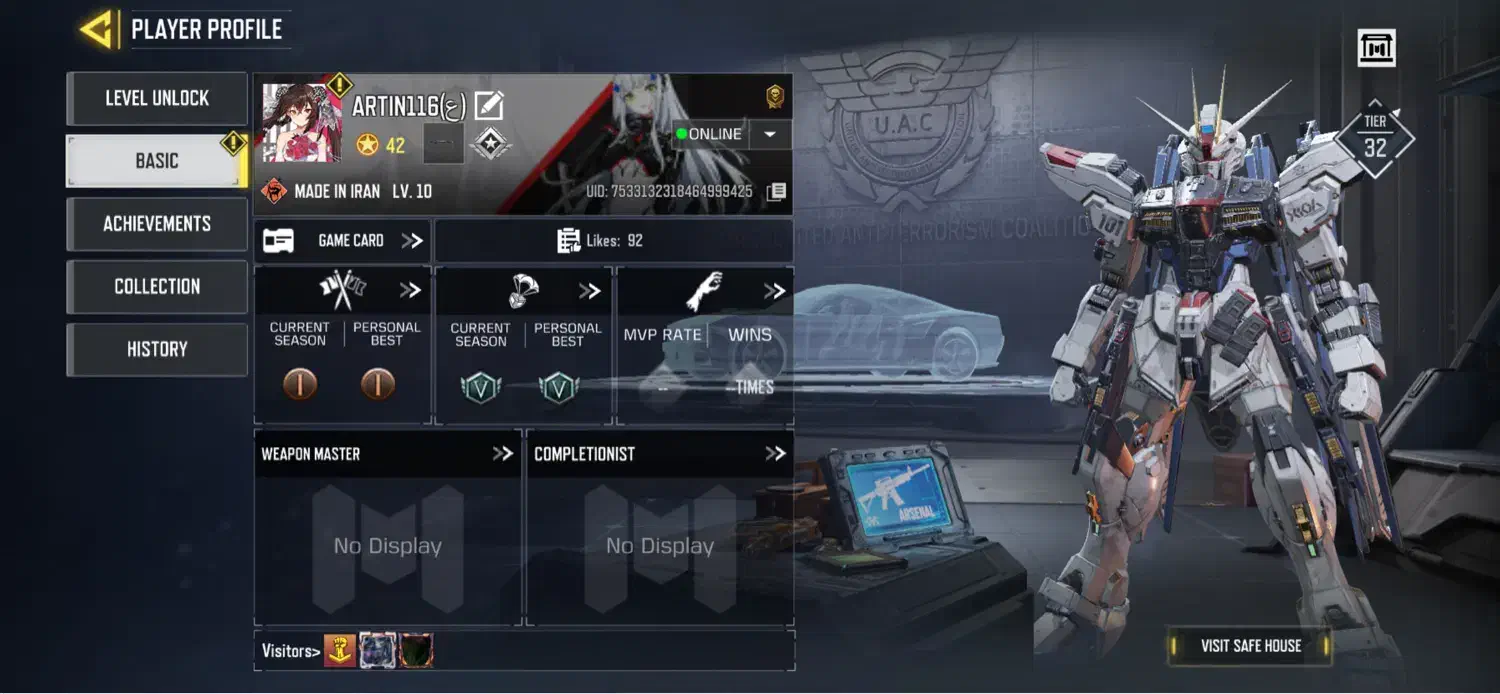 اکانت اسکین لجند دار|کنسول، بازی ویدئویی و آنلاین|جم, |دیوار