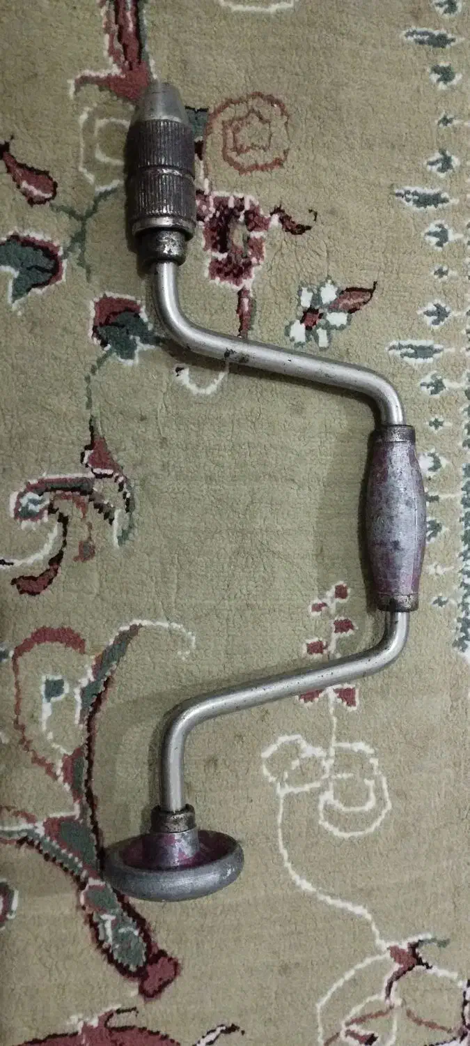 دریل دستی|کلکسیون اشیاء عتیقه|مهاباد (آذربایجان غربی), |دیوار