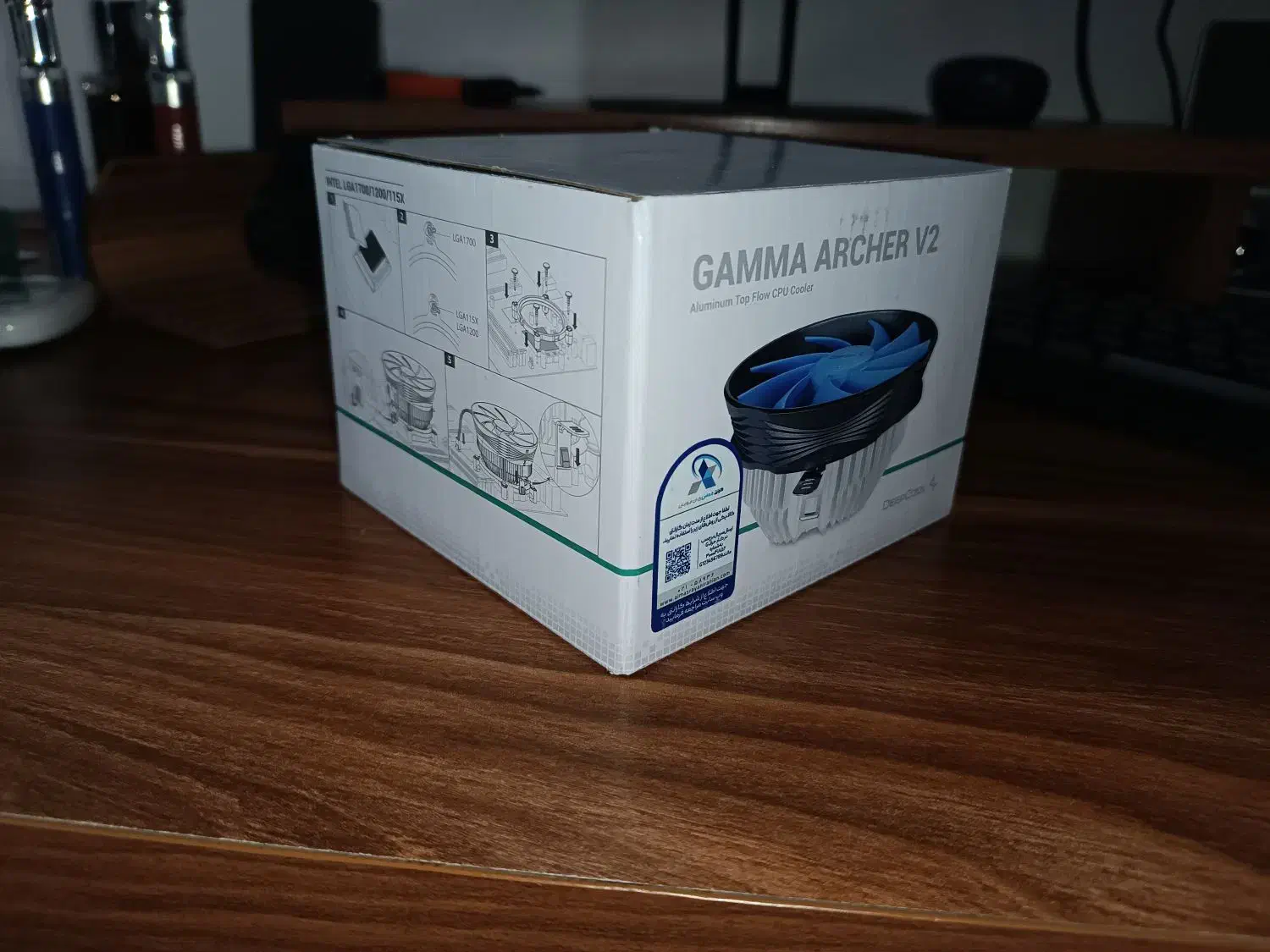 خنک کننده سیپیو DeepCool GAMMA ARCHER V2|قطعات و لوازم جانبی رایانه|شوشتر, |دیوار