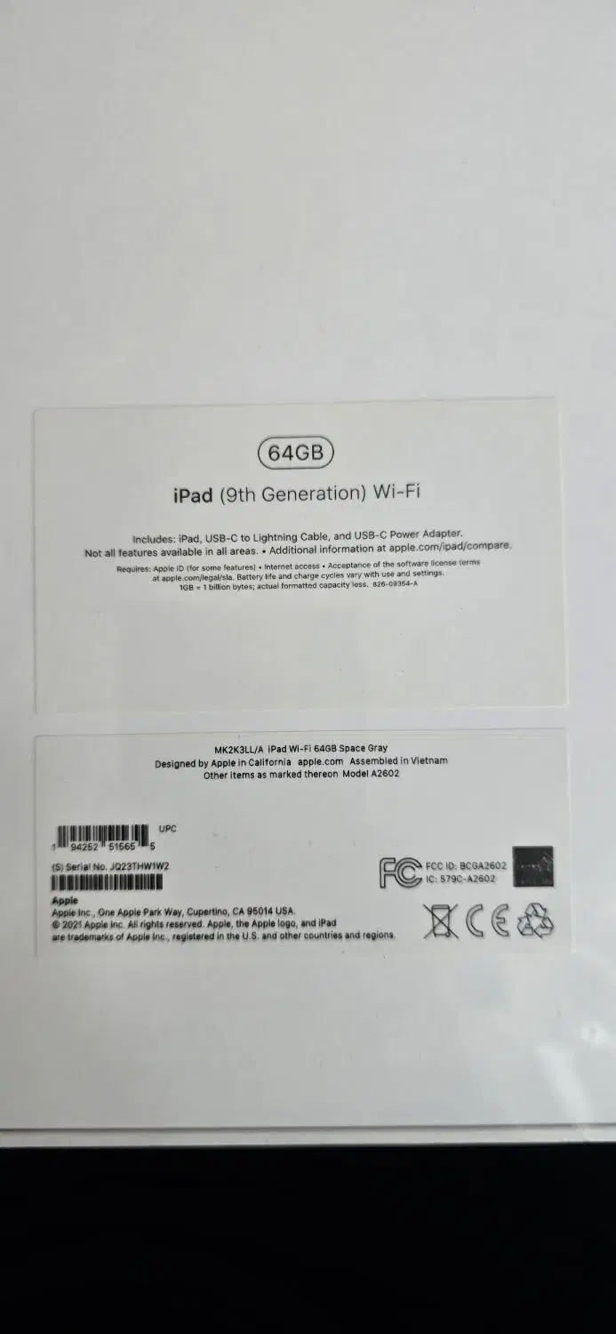 ipad 9th 64|تبلت|تهران, ارم|دیوار