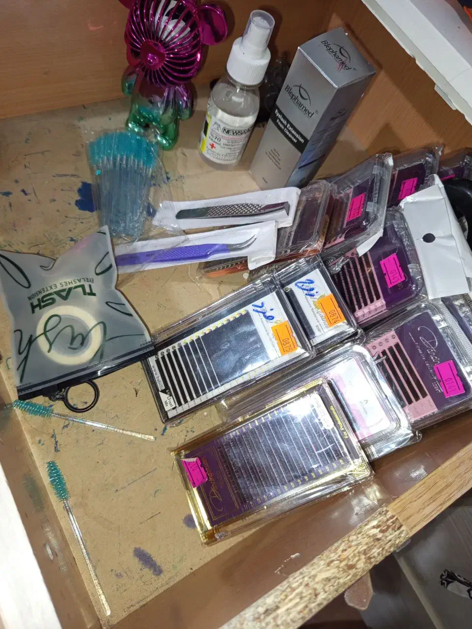 وسایل کامل اکستنشن مژه|آرایشی، بهداشتی، درمانی|نهبندان, |دیوار