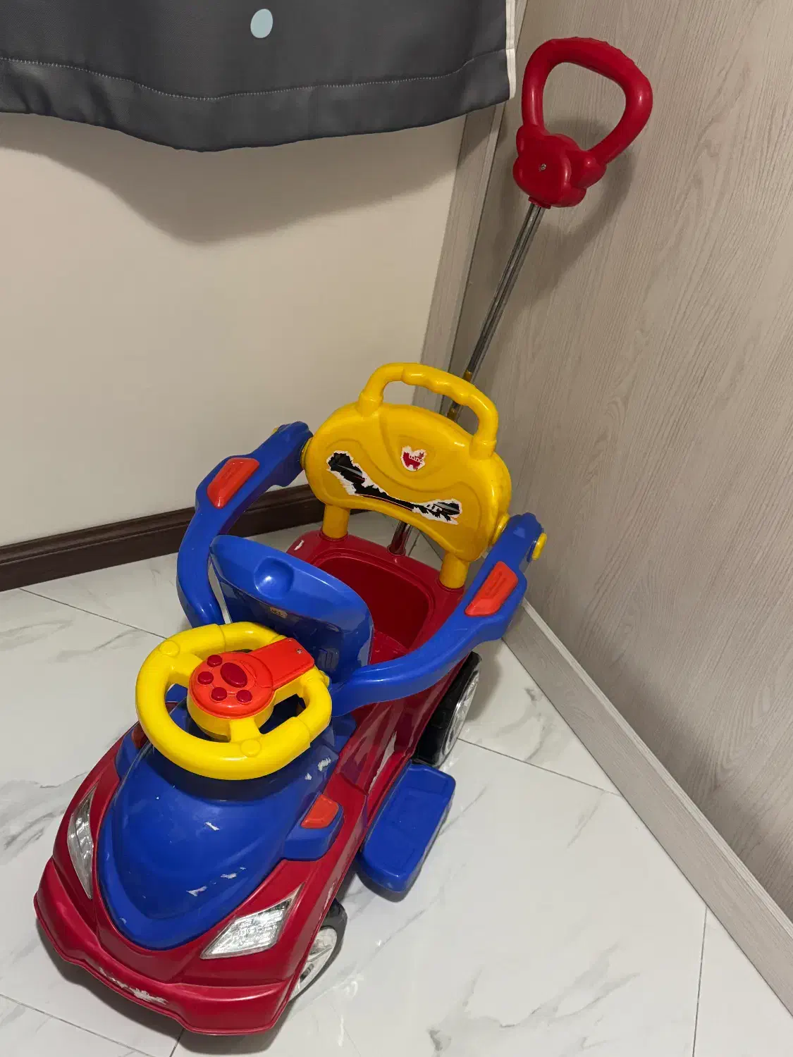 ماشین اسباب بازی دسته‌دار|اسباب‌بازی بچه|تهران, شهرک دانشگاه|دیوار