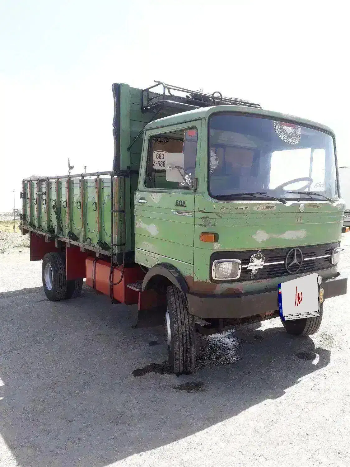 خاور ۸۰۸ مدل ۵۵|خودرو سنگین|لالجین, |دیوار