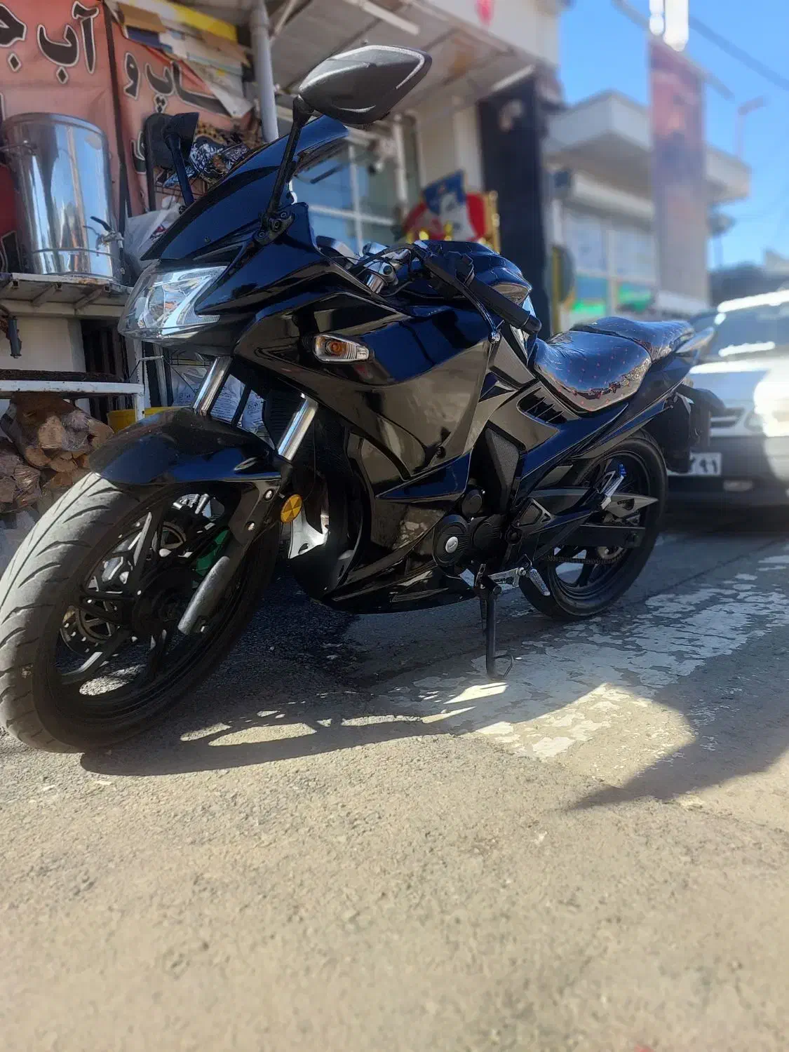 موتور مگلی ۲۰۰ کم کارکرد|موتورسیکلت|گرمی, |دیوار