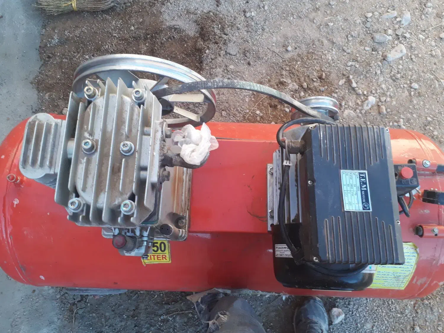 پمپ باد ۲۵۰تایی|ماشین‌آلات صنعتی|بسطام, |دیوار