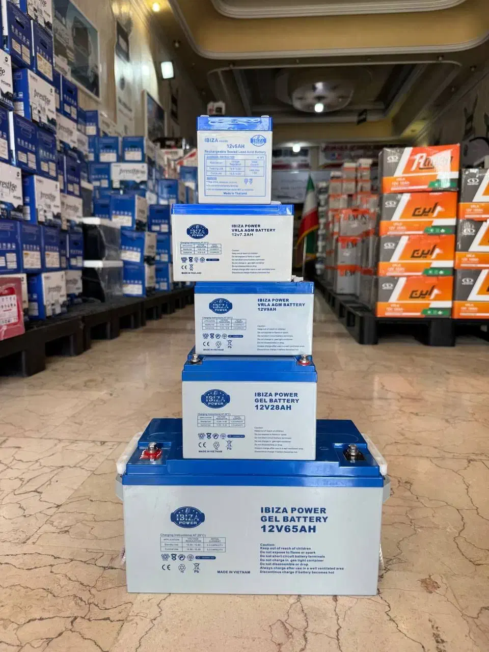 باتری یو پی اس و موتوری با کیفیت تضمینی|قطعات یدکی و لوازم جانبی|تهران, فتح|دیوار