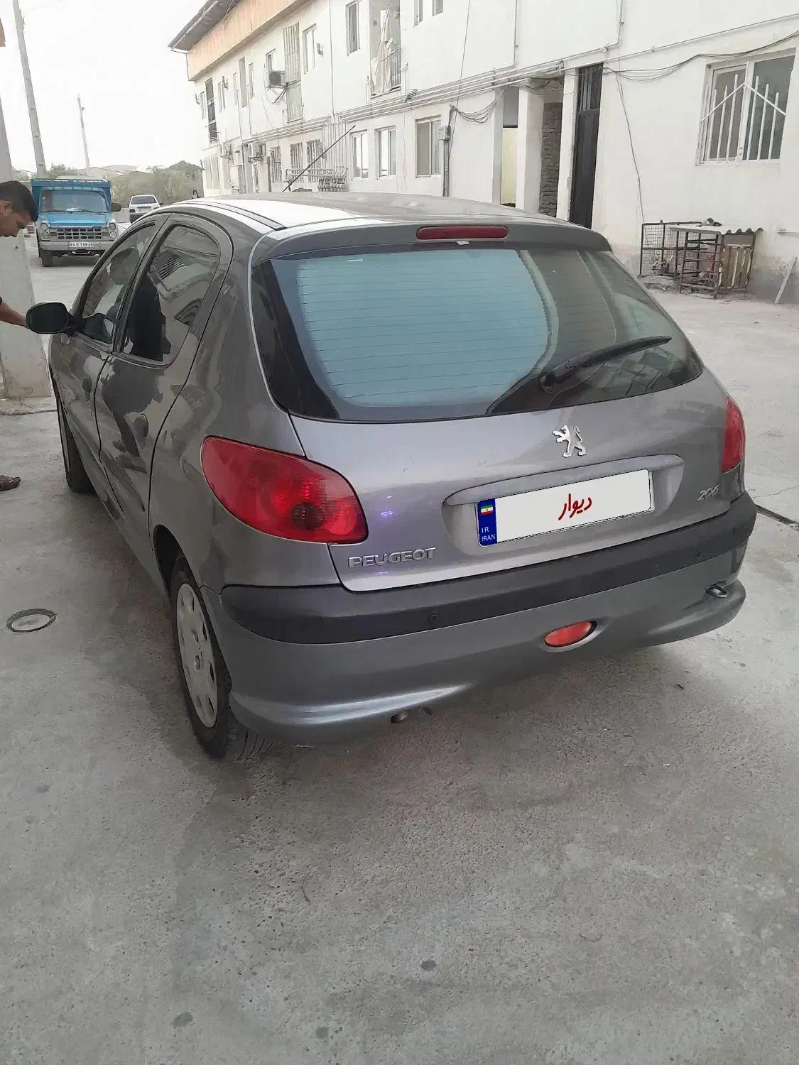 پژو۲۰۶ بیرنگ تیپ۲|خودرو سواری و وانت|بندر ترکمن, |دیوار