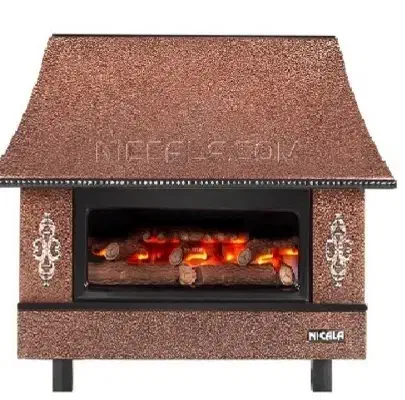 بخاری شومینه ای نیک کالا|بخاری، هیتر، شومینه|سهند, |دیوار