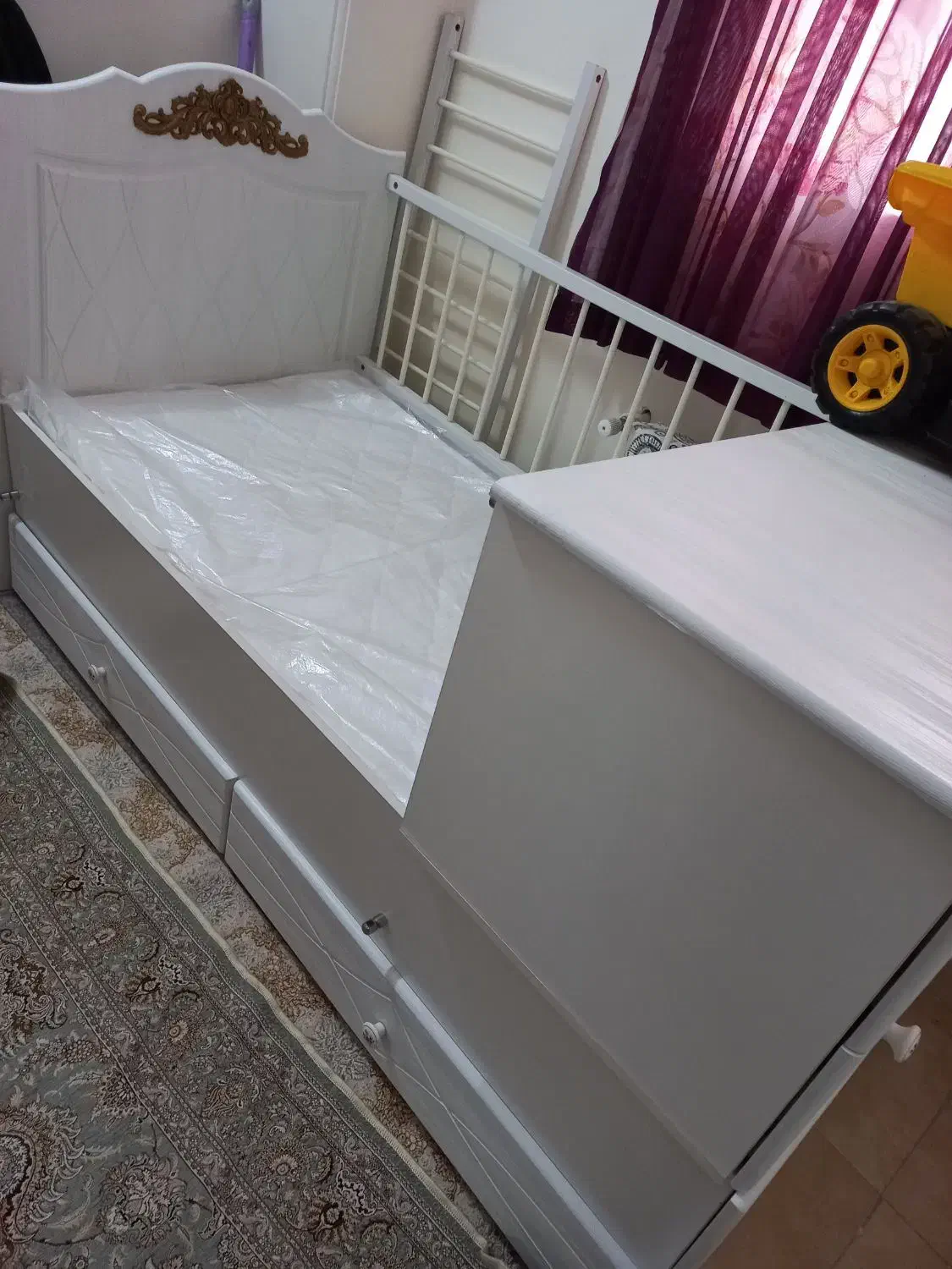 سرویس تخت و کمد کودک و نوجوان شرکتی|تخت و سرویس خواب|تهران, یاخجی آباد|دیوار