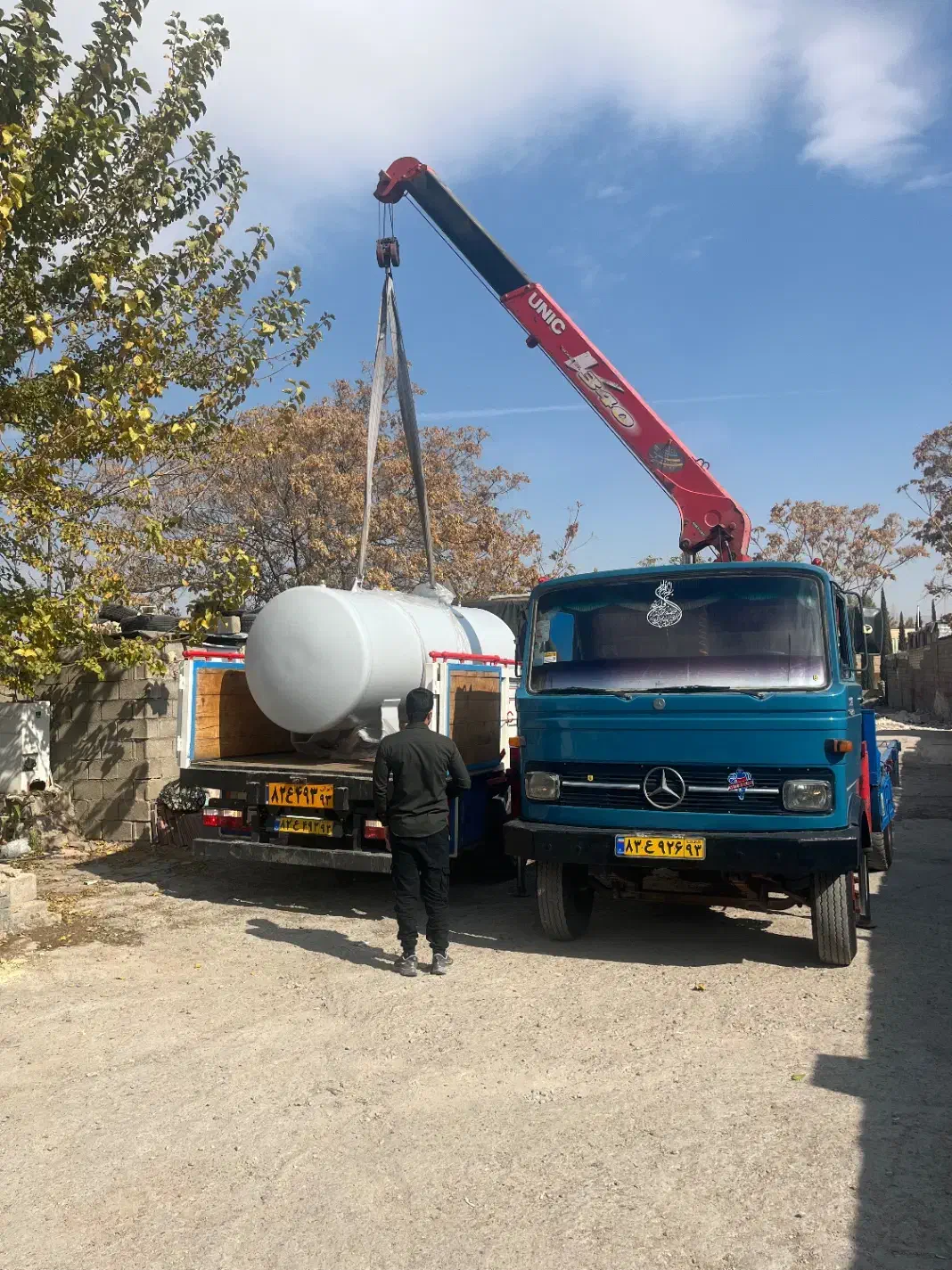 خدمات جرثقیل|خدمات حمل و نقل|صدرا-فارس, فاز ۱|دیوار