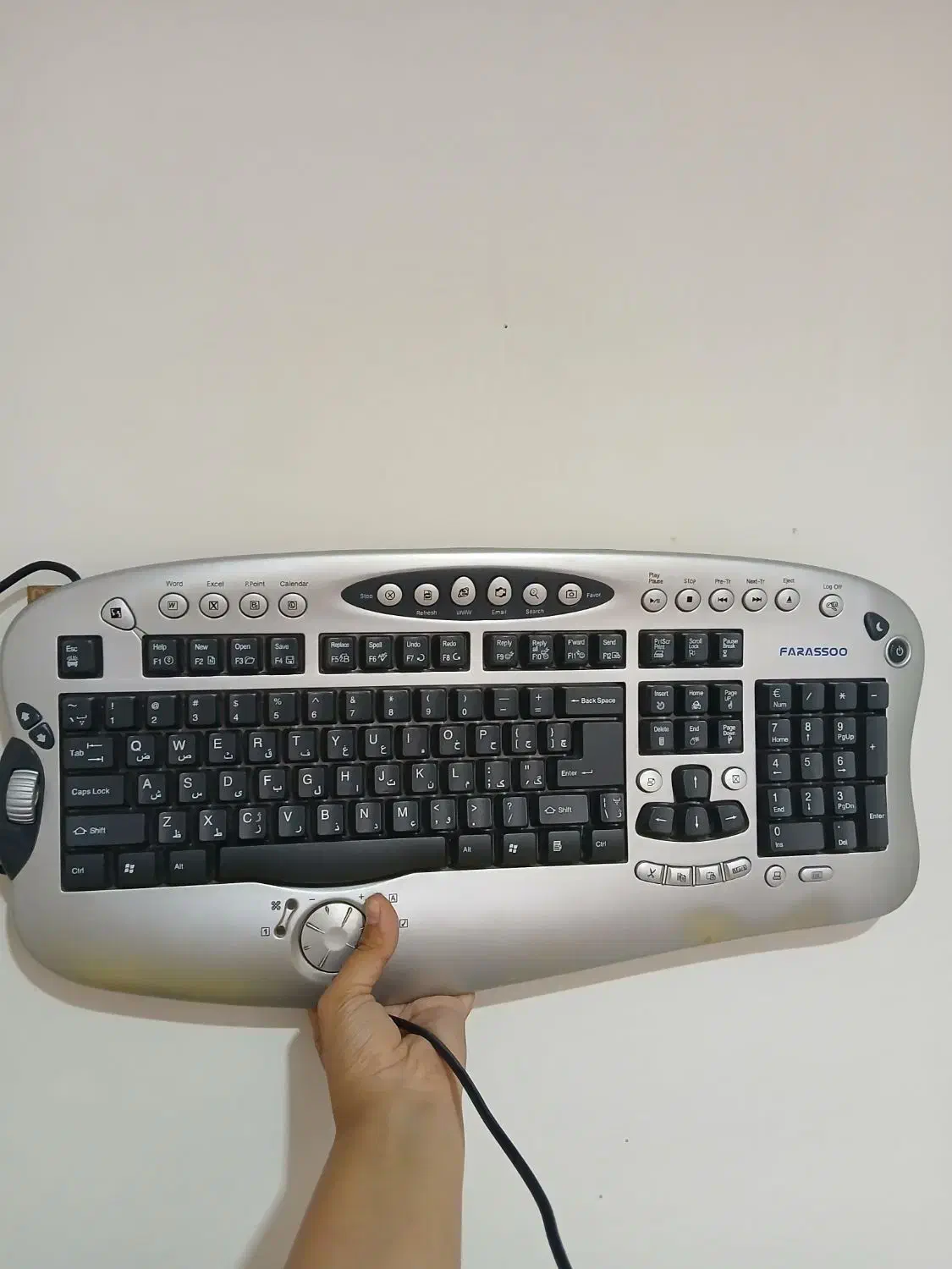 کیبورد فراسو اصل سالم|قطعات و لوازم جانبی رایانه|تهران, دکتر هوشیار|دیوار