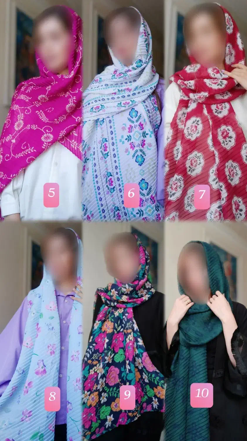 شال و روسری با قیمت تولیدی ،ارزان و با کیفیت|لباس|همدان, |دیوار