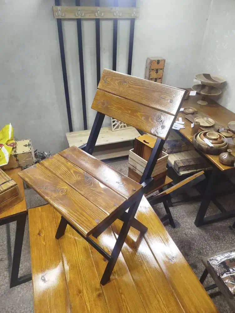 میزو صندلی چوبی|میز و صندلی غذاخوری|تهران, وحیدیه|دیوار