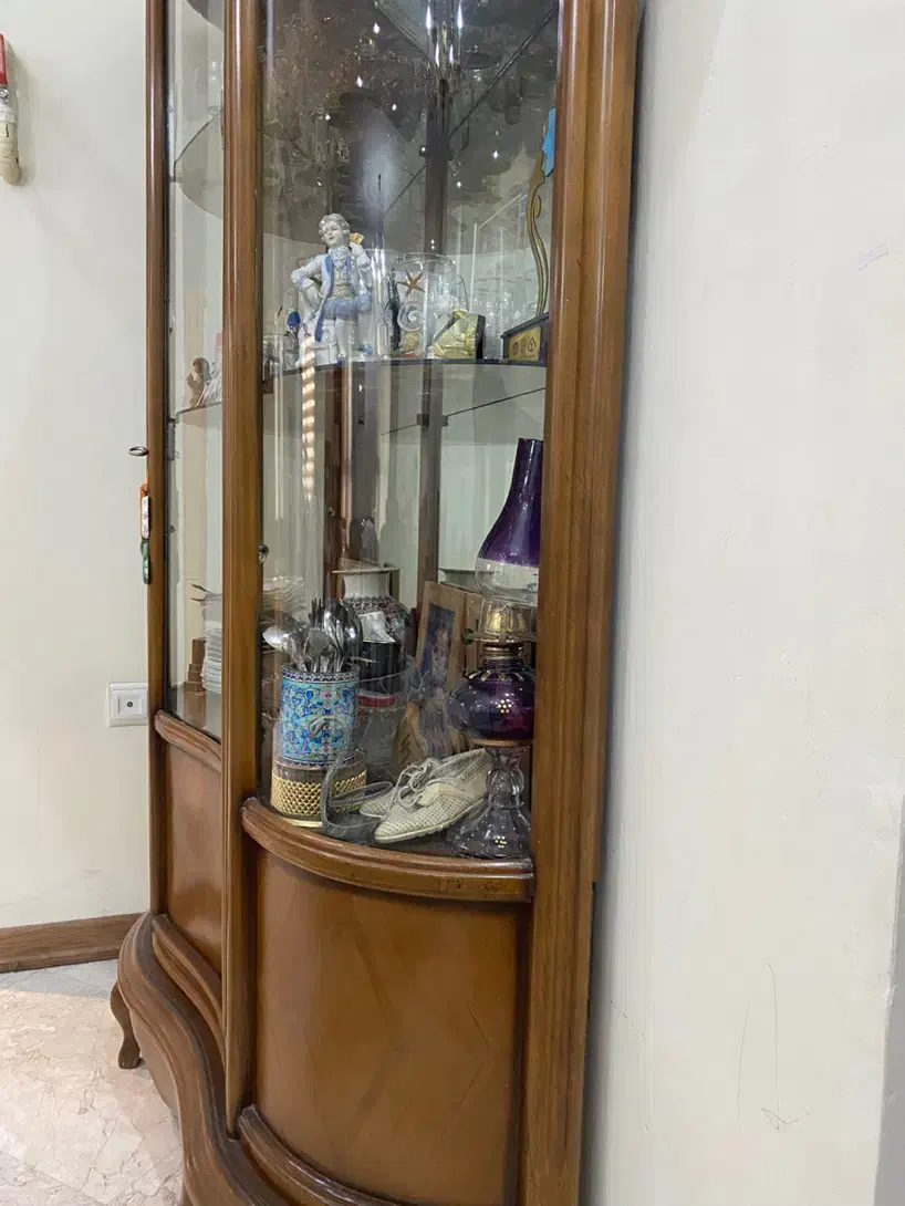 بوفه دکوری ایستاده|بوفه، ویترین، کنسول|تهران, باغ فیض|دیوار