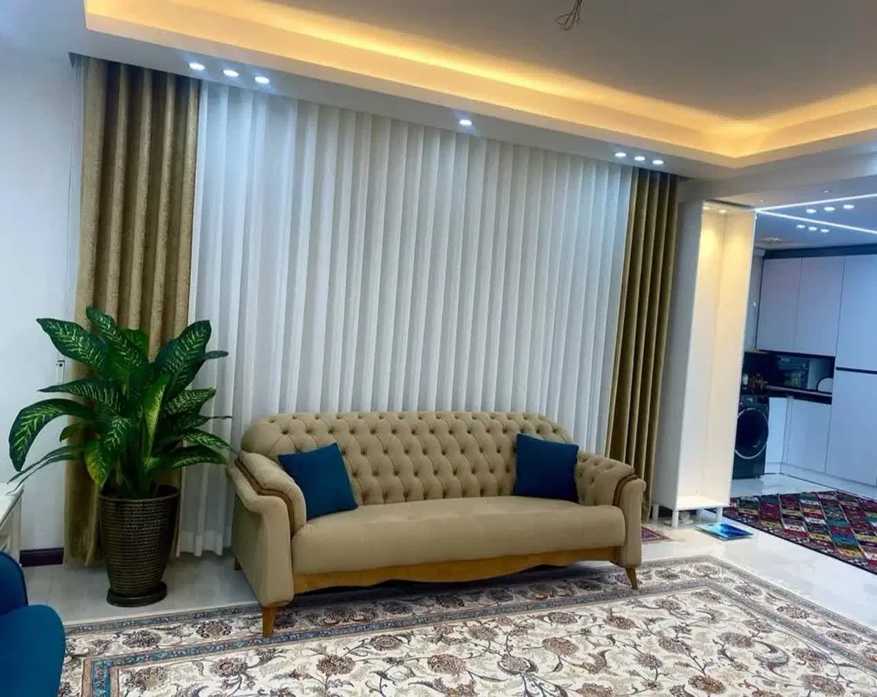 پارچه پرده|پرده، رانر، رومیزی|رودهن, |دیوار