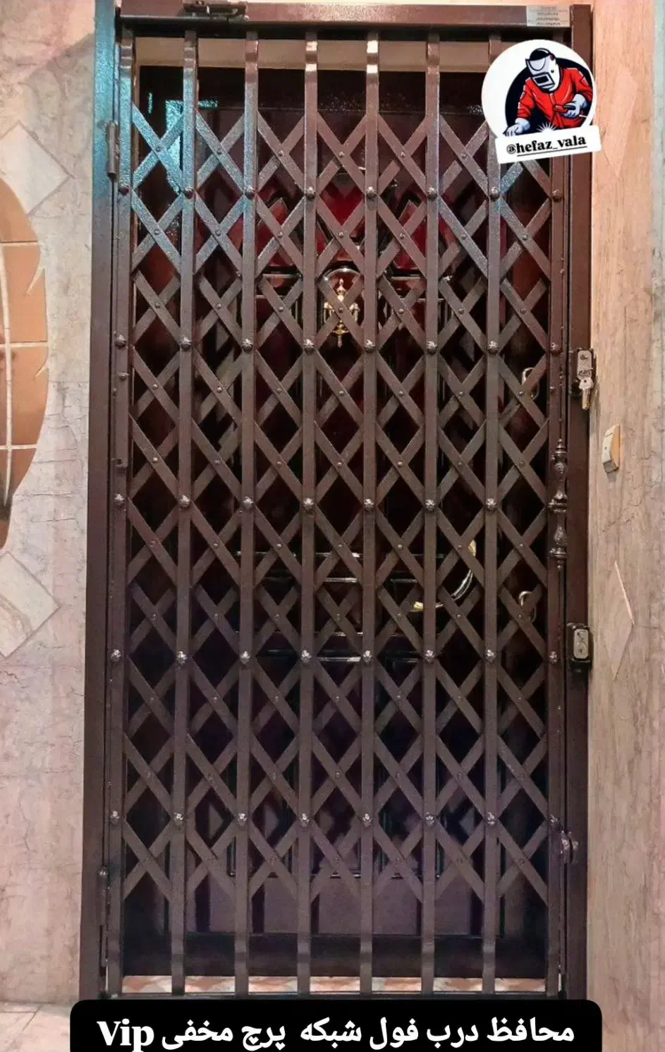 درب آکاردئونی/حفاظ/محافظ درب تک/پنجره/خانه امن|مصالح و تجهیزات ساختمان|تهران, تهرانپارس غربی|دیوار