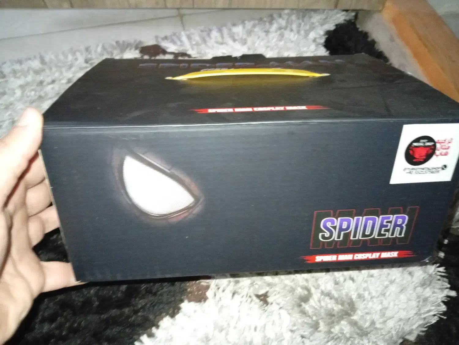 ماسک اسپایدرمن مشکی|کلکسیون و سرگرمی|لاهیجان, کوی زمانی|دیوار