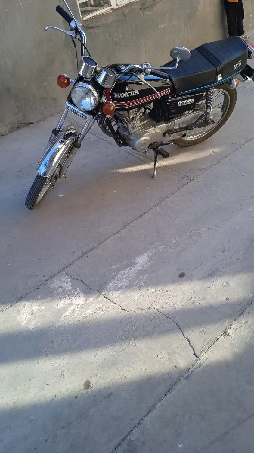 موتور هندا ژاپن مزایده|موتورسیکلت|بانه, |دیوار