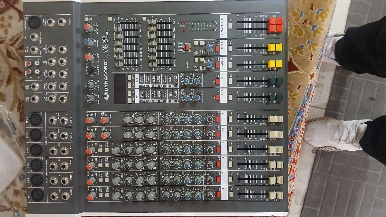 پاور میکسر دایناکورد|آلات موسیقی|فردیس, شهرک شهید حسینی|دیوار