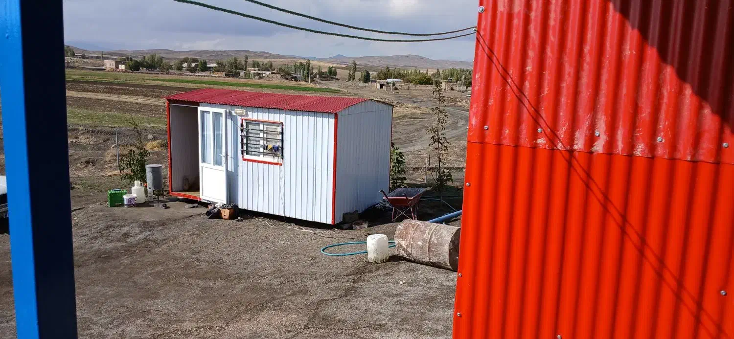 کانکس ۴ در ۲/۵ در حد نو|مصالح و تجهیزات ساختمان|ارشق, |دیوار