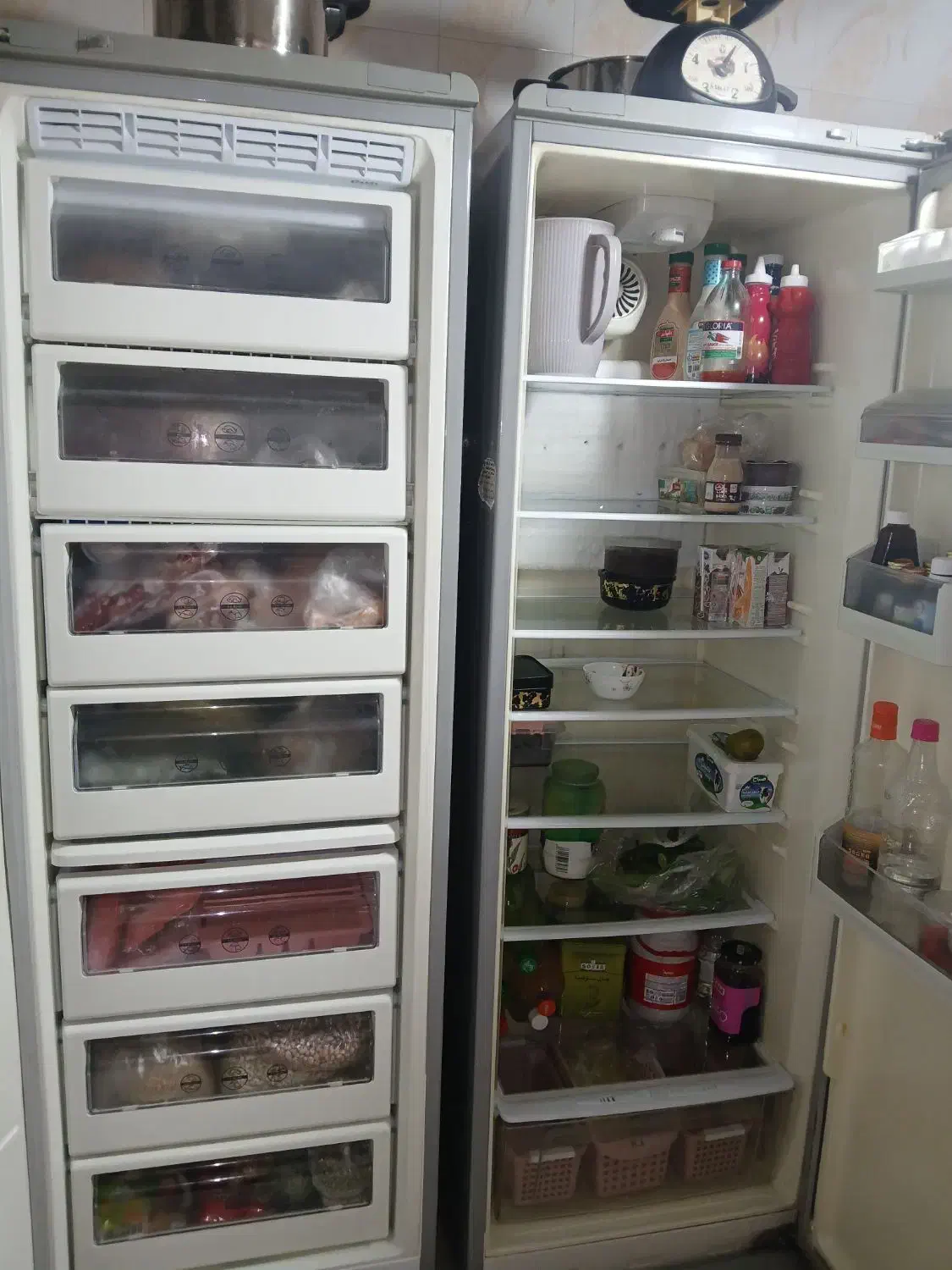 یخچال دوقولو سینجر|یخچال و فریزر|پاکدشت, پاکدشت (مامازند)|دیوار