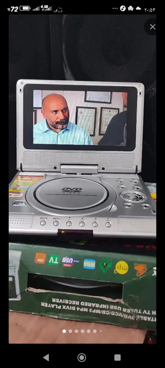 دی وی دی لب تابی در حد آک|پخشکننده DVD و ویدیو|تبریز, |دیوار