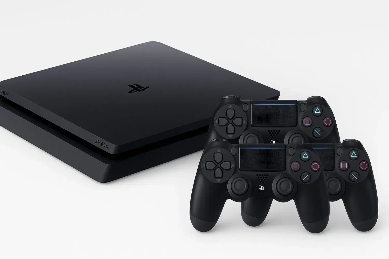 ps4 اسلیم ۱ ترا دو دسته اصلی|کنسول، بازی ویدئویی و آنلاین|قم, پردیسان|دیوار