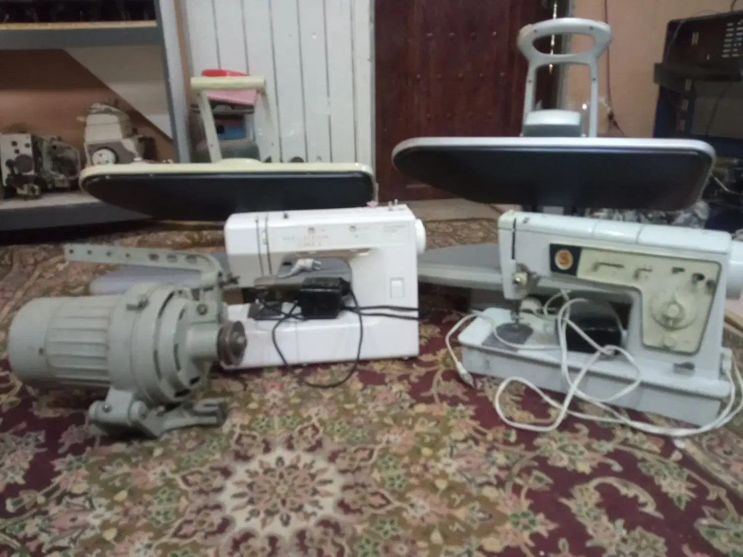 فروش اتو بخار خانگی. وجرخ. خیاطی|چرخ خیاطی و ریسندگی|مشکیندشت, |دیوار