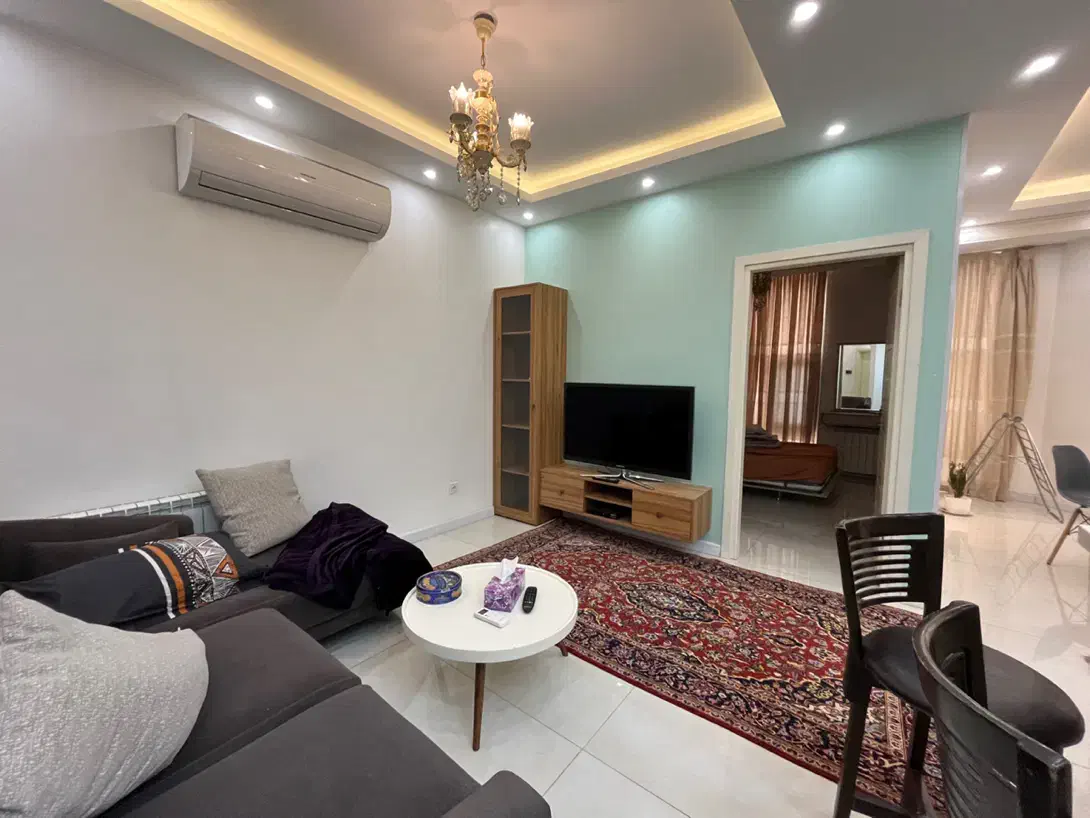 ونک ملاصدرا۵۵ متر ۱ خواب فول فرنیش باامکانات(مبله)