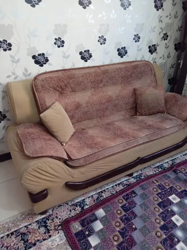 کاناپه مناسب باغ دوتاسه نفره|مبلمان خانگی و میز عسلی|شیراز, دارالرحمه|دیوار