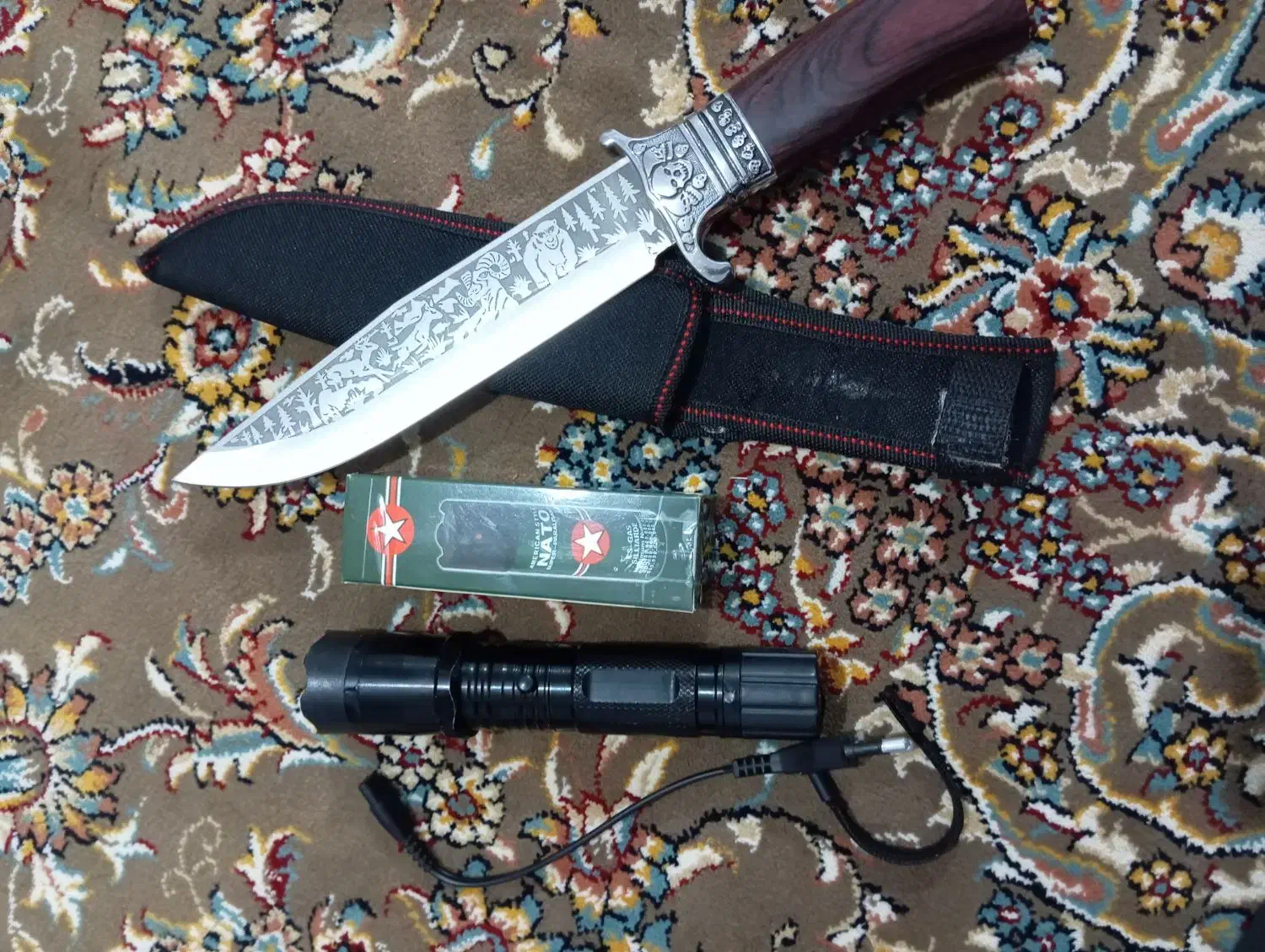 چاقو شکاری|کوهنوردی و کمپینگ|نیمروز, |دیوار