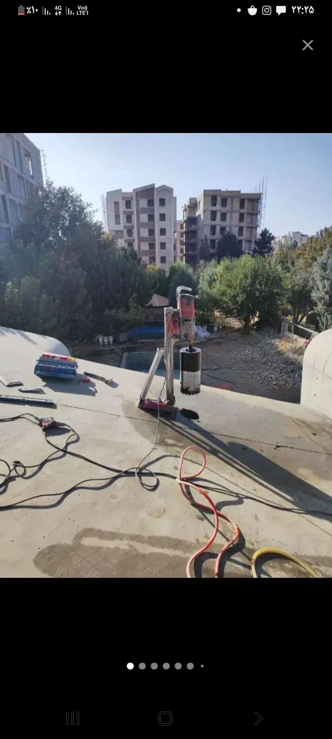 کرگیری و سوراخکاری و برش بتن و کاشت میلگرد|خدمات پیشه و مهارت|تهران, سلسبیل شمالی|دیوار