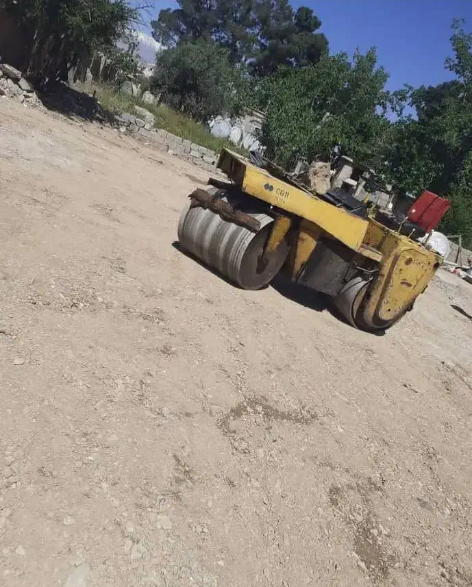 غلطک غلطک جهت کمپک زدن زمین پرس نشست ازمایشی|ماشینآلات صنعتی|صفادشت, |دیوار