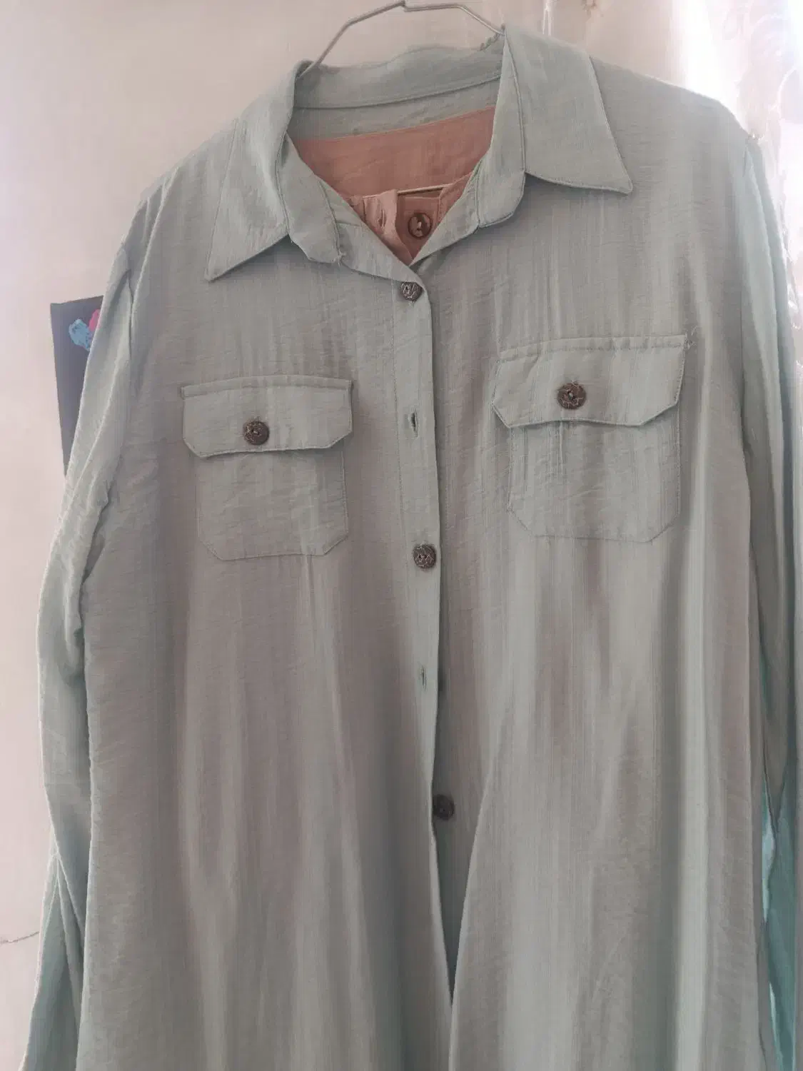 مانتو سبز پاستیلی|لباس|قم, خاکفرج|دیوار