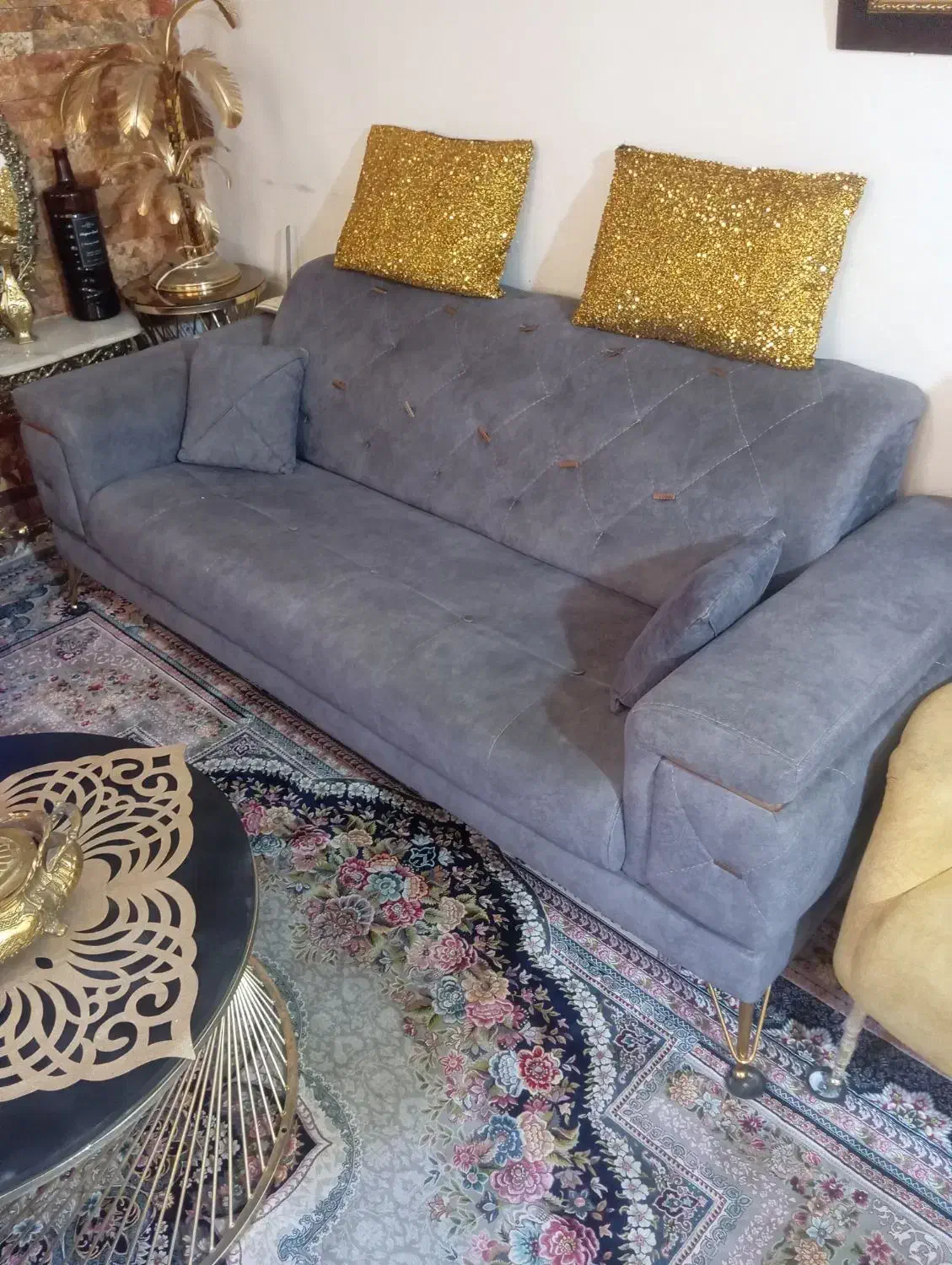 مبل 7نفره چستر سفارشی ساز با میز عسلی درحدنو|مبلمان خانگی و میز عسلی|اراک, |دیوار