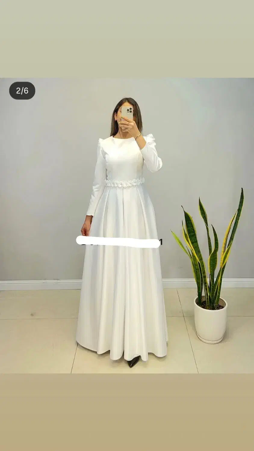 پیراهن عقد و یا مجلسی|لباس|گرگان, |دیوار