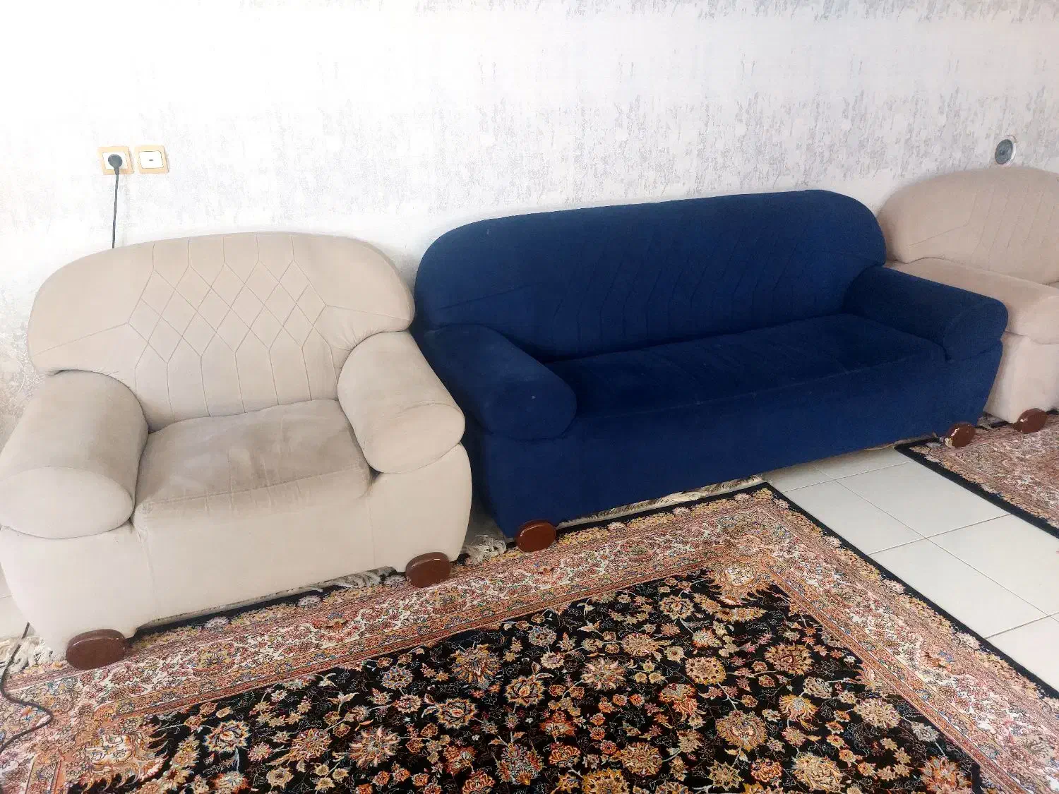مبل راحتی|مبلمان خانگی و میز عسلی|شیراز, ریاستی|دیوار