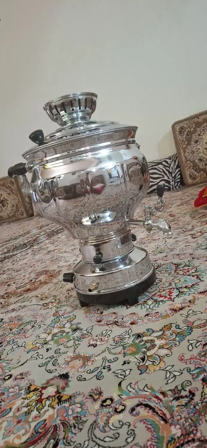 سماور گازی ۸ لیتری|سماور، چای‌ساز، قهوه‌ساز|قروه, |دیوار