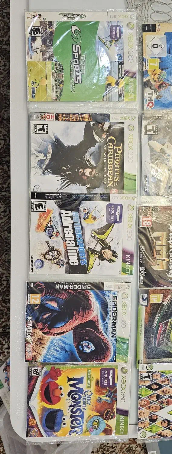 فروش ۱۵ بازی ایکس باکس ۳۶۰ مدل کینکت|کنسول، بازی ویدئویی و آنلاین|تهران, شادمان|دیوار