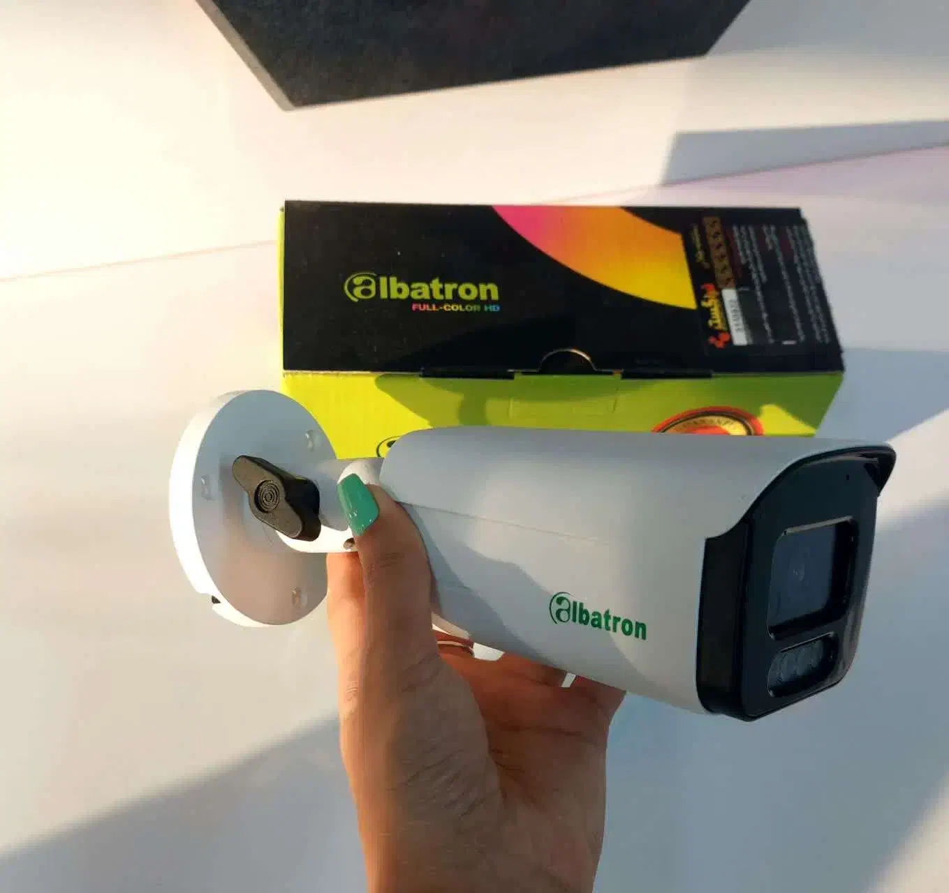 دوربین دید در شب رنگی آلباترون برای باغ ویلا منزل|دوربین مداربسته|اراک, |دیوار