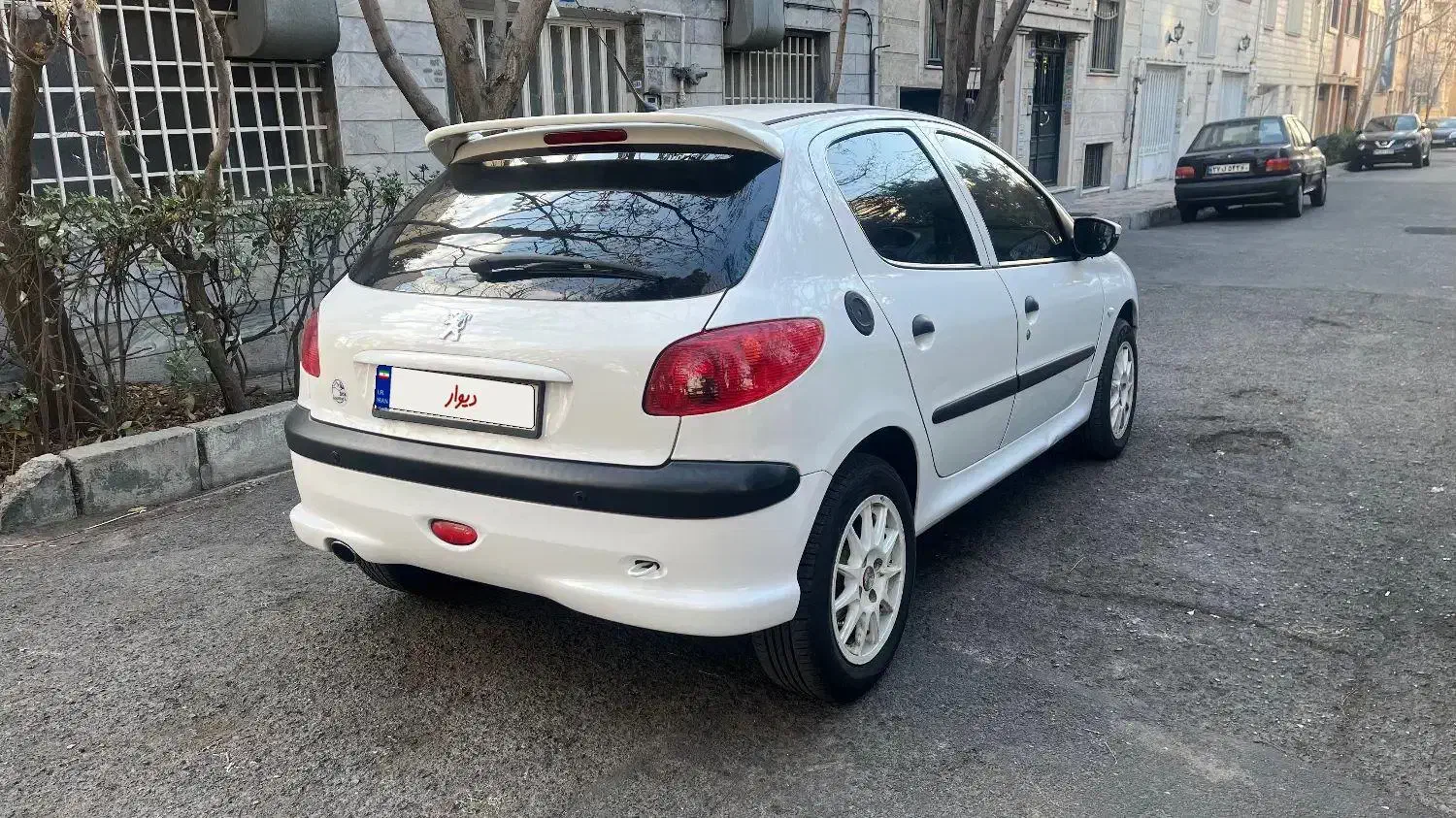 206|خودرو سواری و وانت|تهران, درختی|دیوار