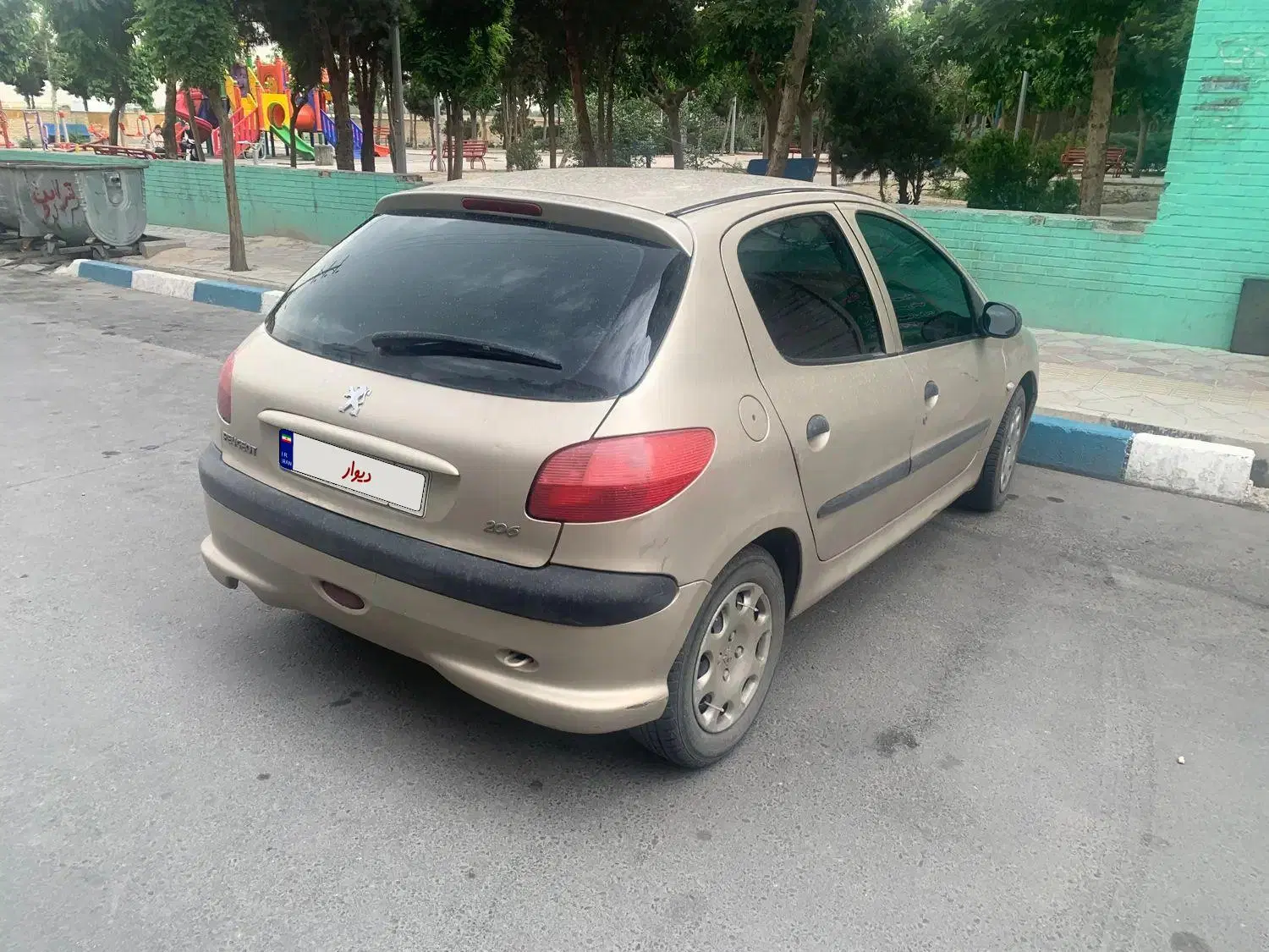 206 مدل۸۵ تیپ ۲|خودرو سواری و وانت|باغستان, |دیوار